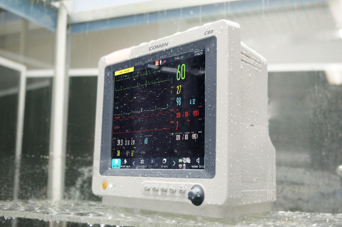 C80-V Veterinary Monitor