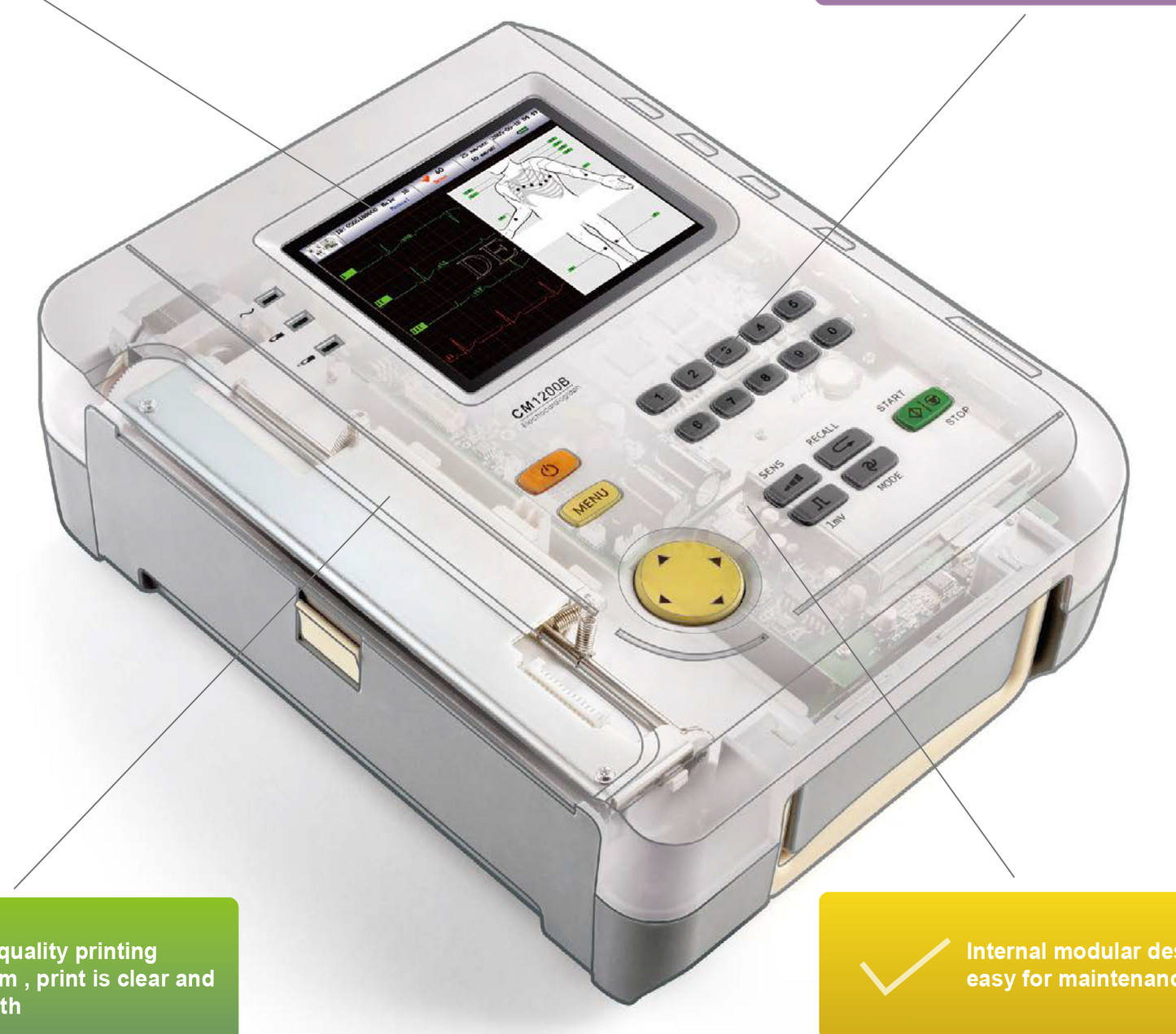 CM1200B Electrocardiograph