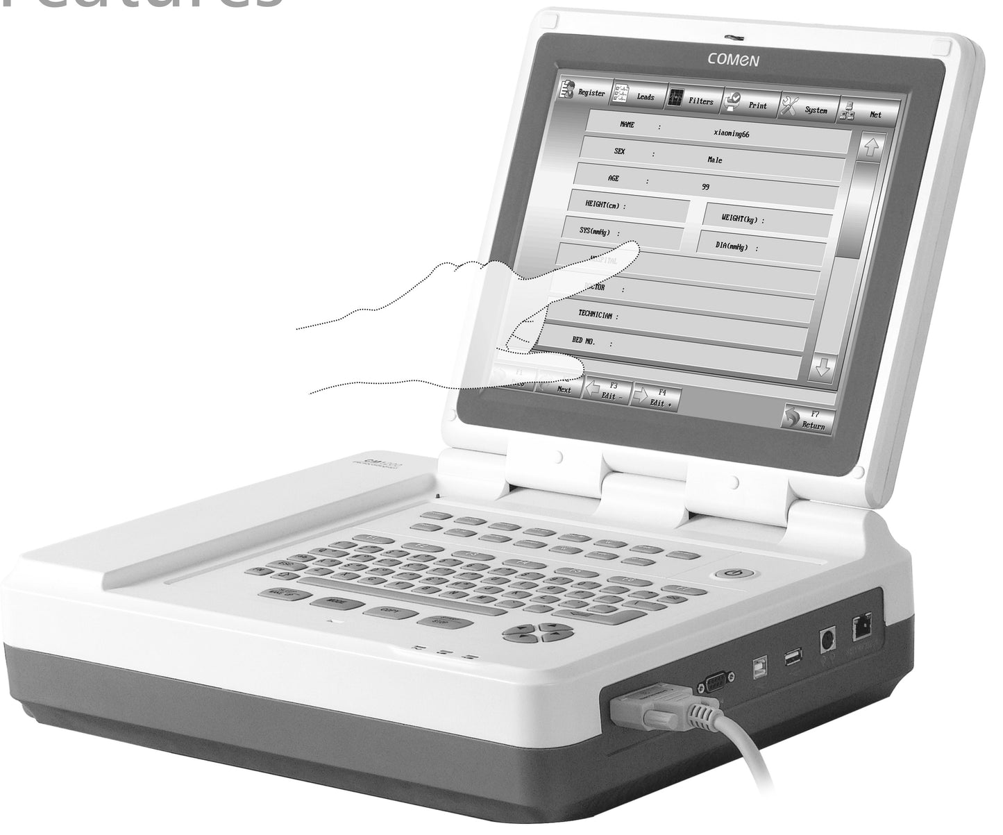 CM1200 Electrocardiograph