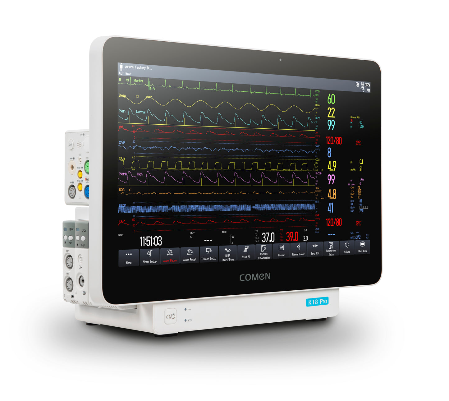 K18 Pro Patient Monitor