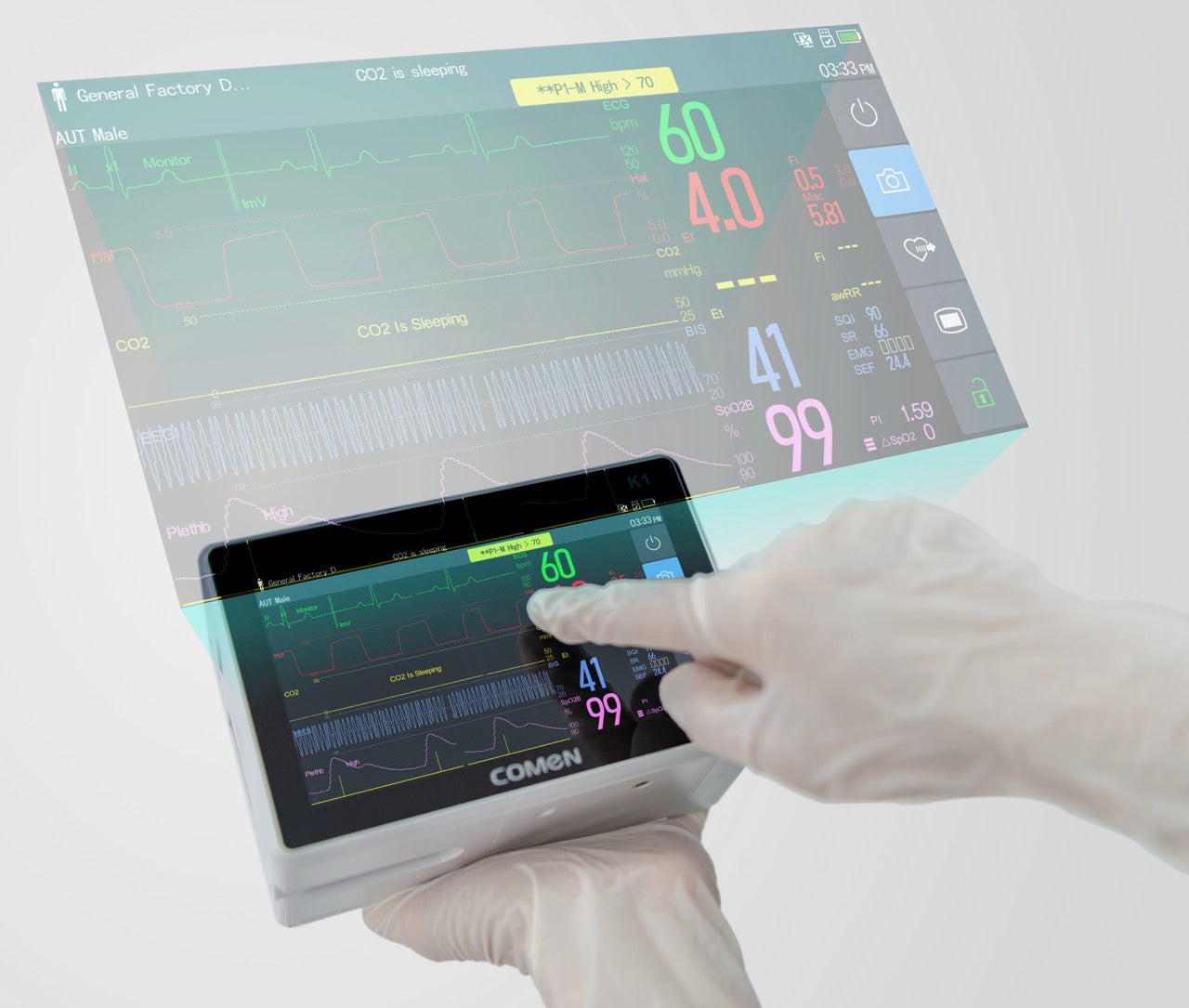 K1 Emergency and Transport Patient Monitor